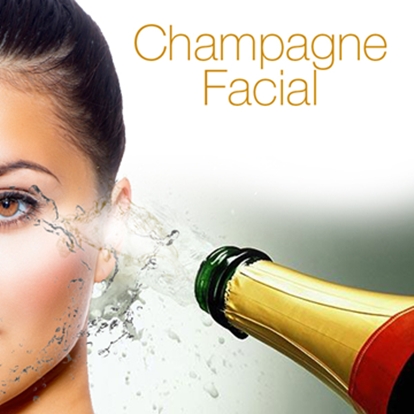 champagne facial